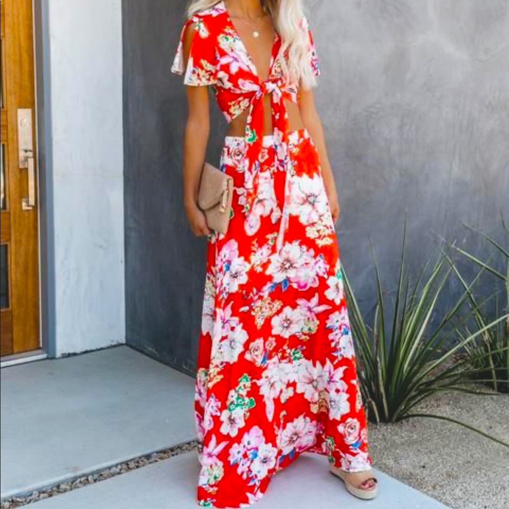 Vici floral set